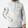 Sweat Col Zippé Capuche 217930 Gris Chiné de Champion -Champion Soldes champion 329792 217930 EM021 20220805T101350 01