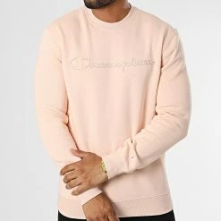 Sweat Crewneck 218283 Rose de Champion -Champion Soldes champion 329794 218283 PS075 20220728T144245 03