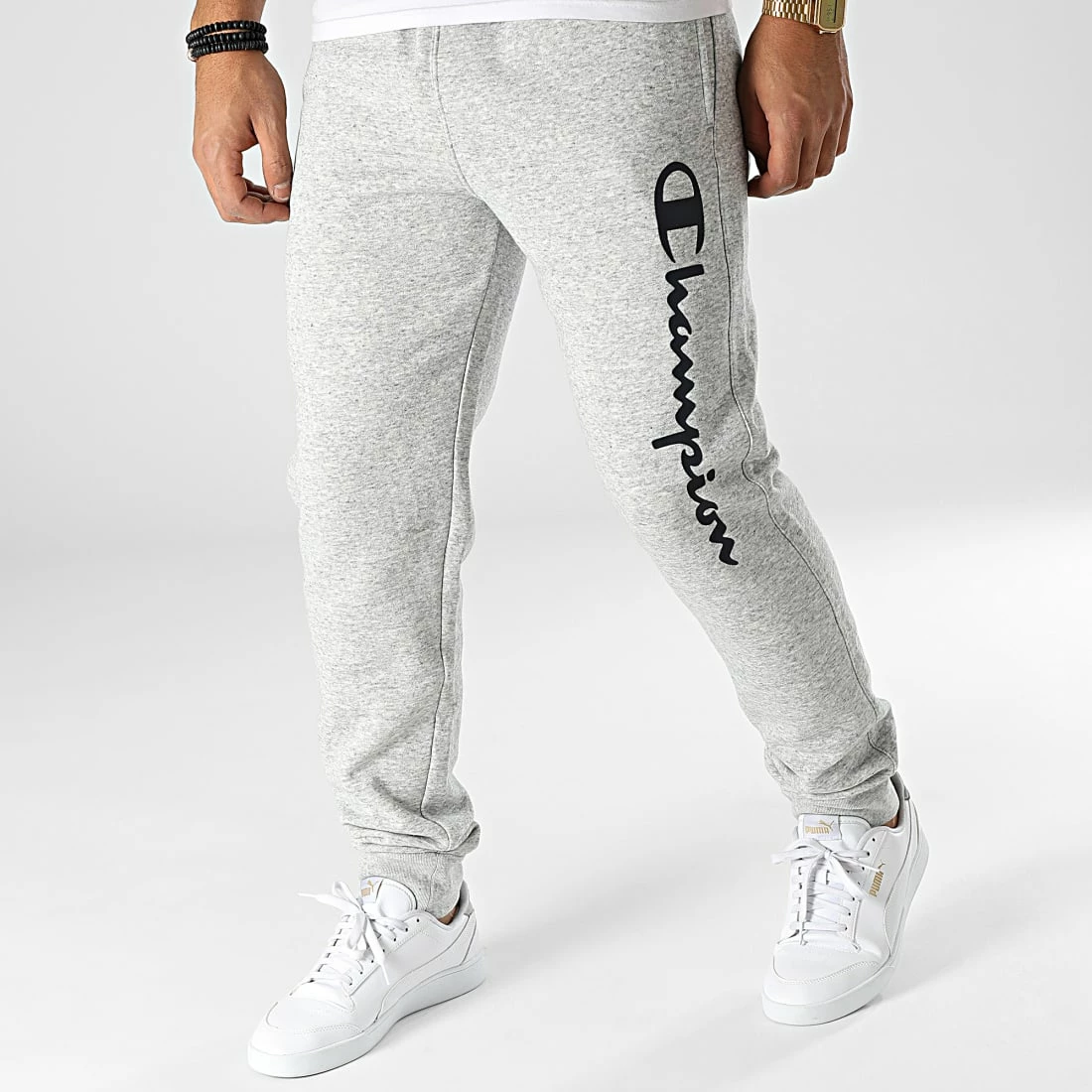 Pantalon Jogging 218336 Gris Chiné de Champion 3 Pantalon Jogging 218336 Gris Chiné de Champion
