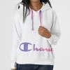 Sweat Capuche Femme 115621 Blanc de Champion 2 Sweat Capuche Femme 115621 Blanc de Champion -Champion Soldes champion 330368 115621 WW001 20220811T160730 01