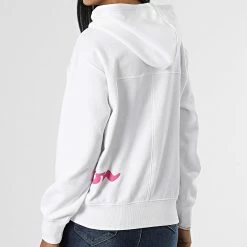 Sweat Capuche Femme 115621 Blanc de Champion -Champion Soldes champion 330368 115621 WW001 20220811T160734 04