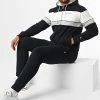 Ensemble Sweat Zippé Capuche et Pantalon Jogging 218113 Bleu Marine de Champion -Champion Soldes champion 330390 218113 BS501 20220805T105650 01