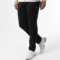 Ensemble de Survetement 218410 Noir Gris Chiné de Champion -Champion Soldes champion 330397 218410 EM021 20220805T105749 04