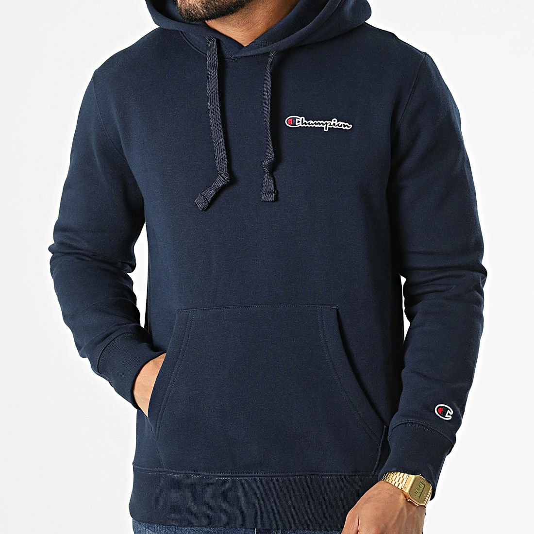 Sweat Capuche 217862 Bleu Marine de Champion 3 Sweat Capuche 217862 Bleu Marine de Champion