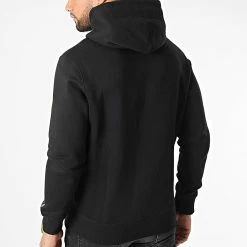 Sweat Capuche 217862 Noir de Champion -Champion Soldes champion 330608 217862 KK001 20220811T142542 04