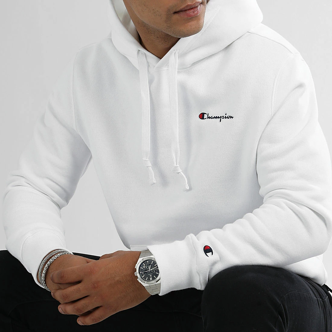 Sweat Capuche 217862 Blanc de Champion 3 Sweat Capuche 217862 Blanc de Champion