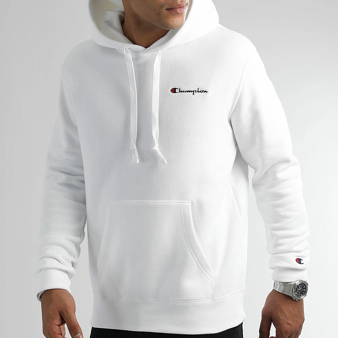 Sweat Capuche 217862 Blanc de Champion 5 Sweat Capuche 217862 Blanc de Champion – Image 3
