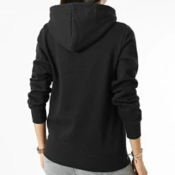 Sweat Capuche Femme 115687 Noir de Champion -Champion Soldes champion 331529 115687 KK001 20220823T145148 04
