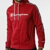 Veste Zippée Capuche A Bandes 217838 Bordeaux de Champion -Champion Soldes champion 331535 217838 RS506 20220810T141439 01