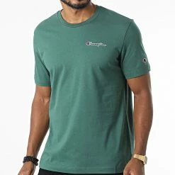 Tee Shirt 218006 Vert de Champion