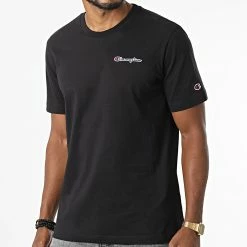 Tee Shirt 218006 Noir de Champion