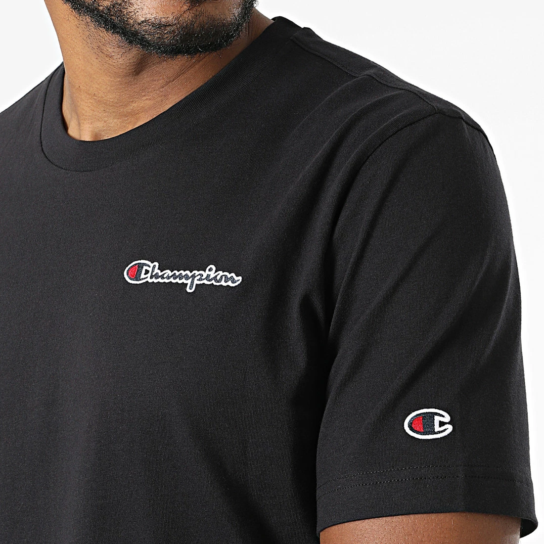 Tee Shirt 218006 Noir de Champion 4 Tee Shirt 218006 Noir de Champion – Image 2