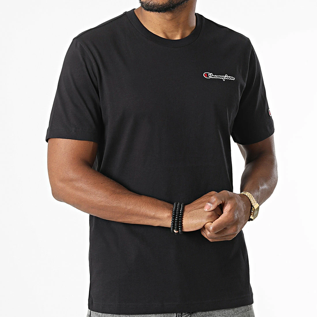 Tee Shirt 218006 Noir de Champion 5 Tee Shirt 218006 Noir de Champion – Image 3