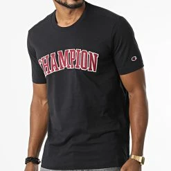 Tee Shirt 217882 Bleu Marine de Champion