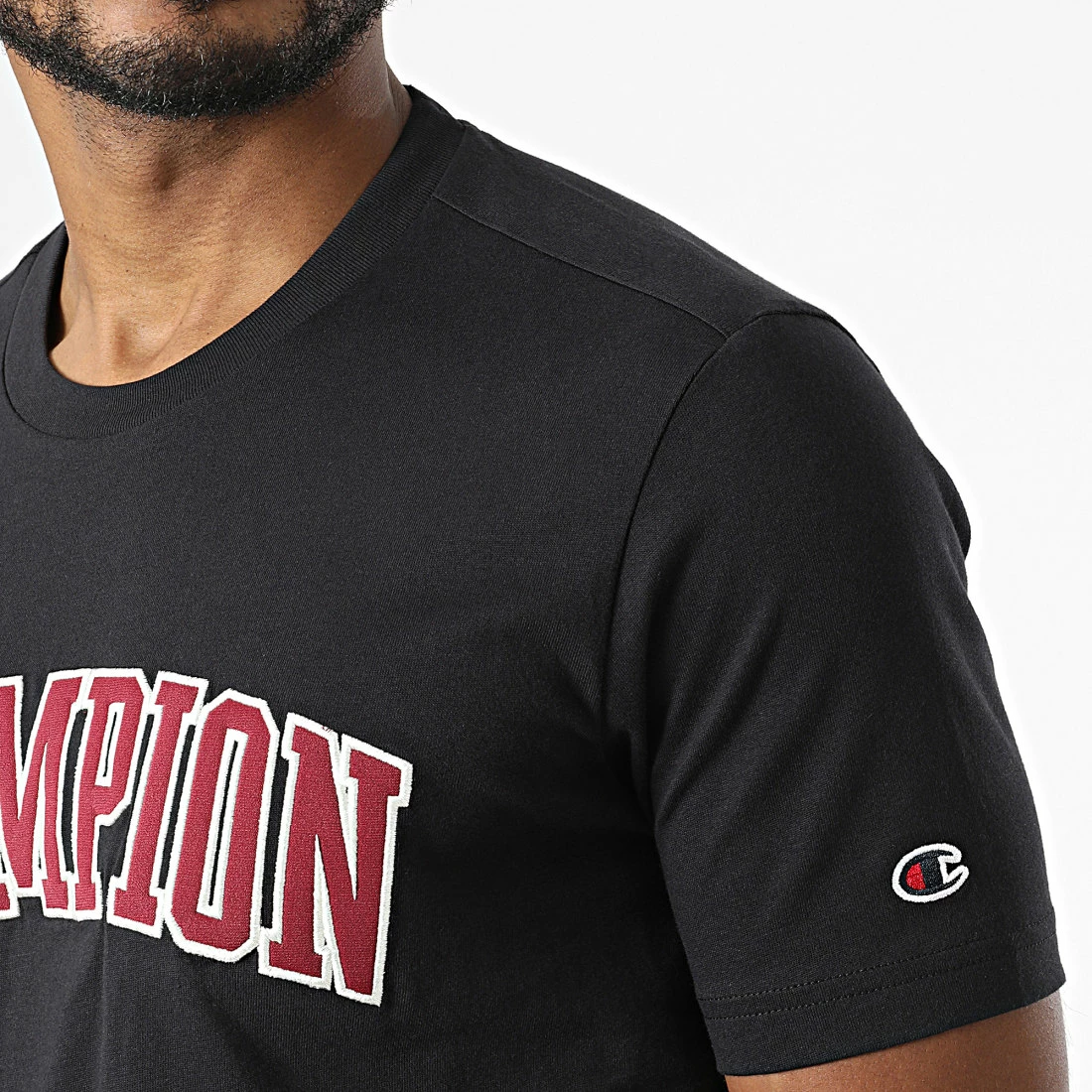 Tee Shirt 217882 Bleu Marine de Champion 4 Tee Shirt 217882 Bleu Marine de Champion – Image 2