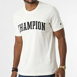 Tee Shirt 217882 Beige de Champion