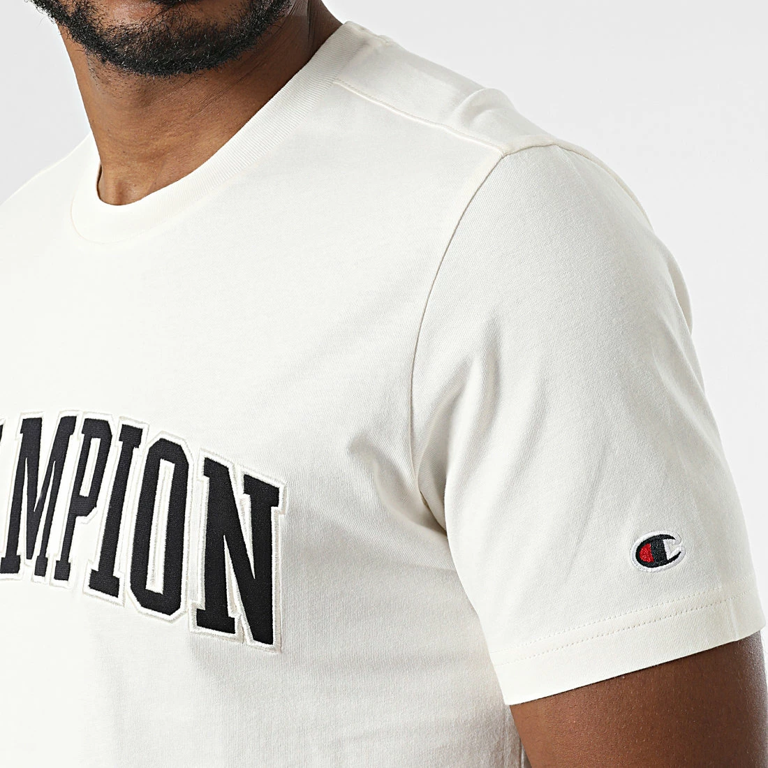 Tee Shirt 217882 Beige de Champion 4 Tee Shirt 217882 Beige de Champion – Image 2