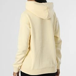 Sweat Capuche Femme 115477 Jaune de Champion -Champion Soldes champion 331802 115477 YS120 20220811T160940 04