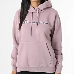 Sweat Capuche Femme 115477 Lavande de Champion 8 Sweat Capuche Femme 115477 Lavande de Champion -Champion Soldes champion 333940 115477 PS162 20220906T145018 03