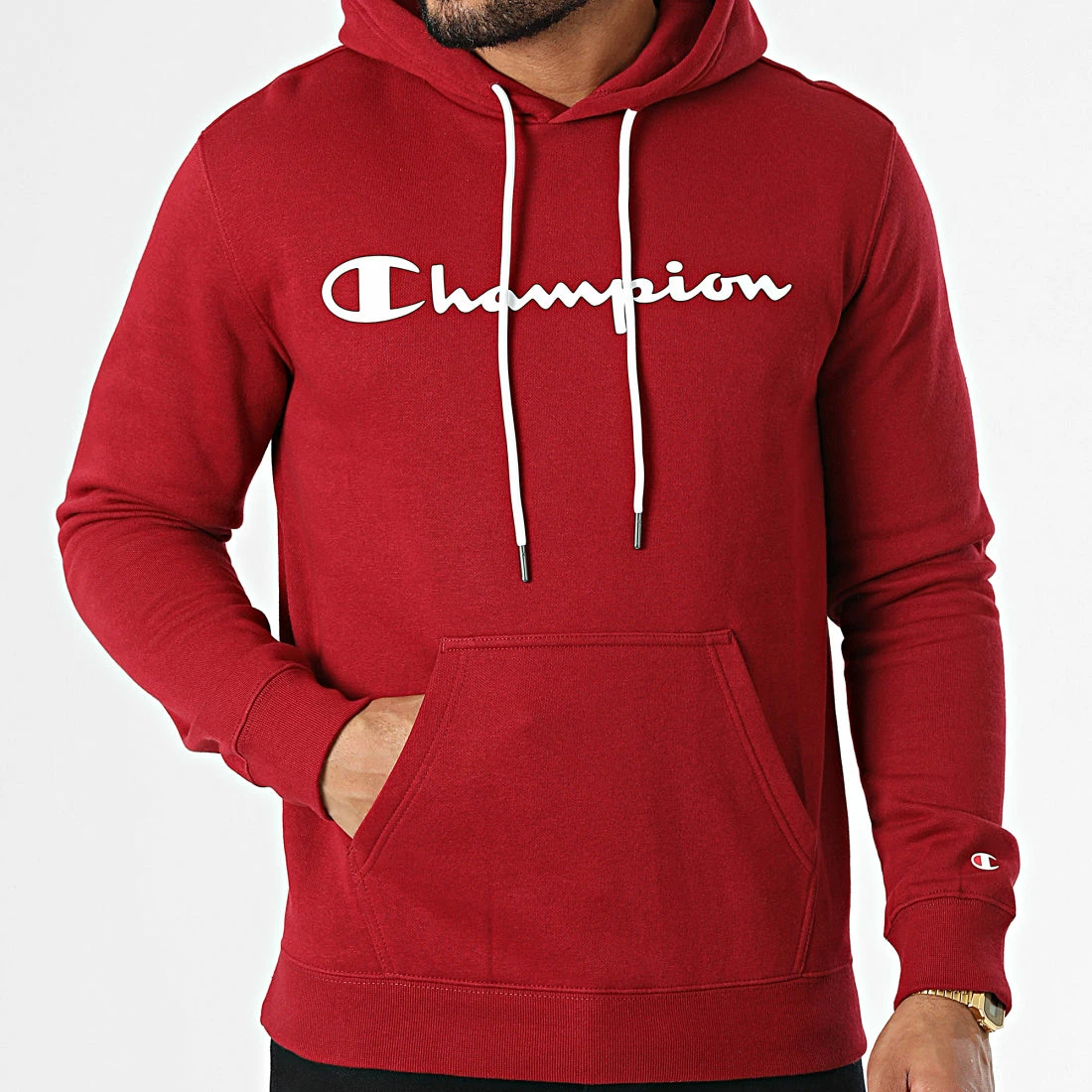 Sweat Capuche 218282 Bordeaux de Champion 5 Sweat Capuche 218282 Bordeaux de Champion – Image 3