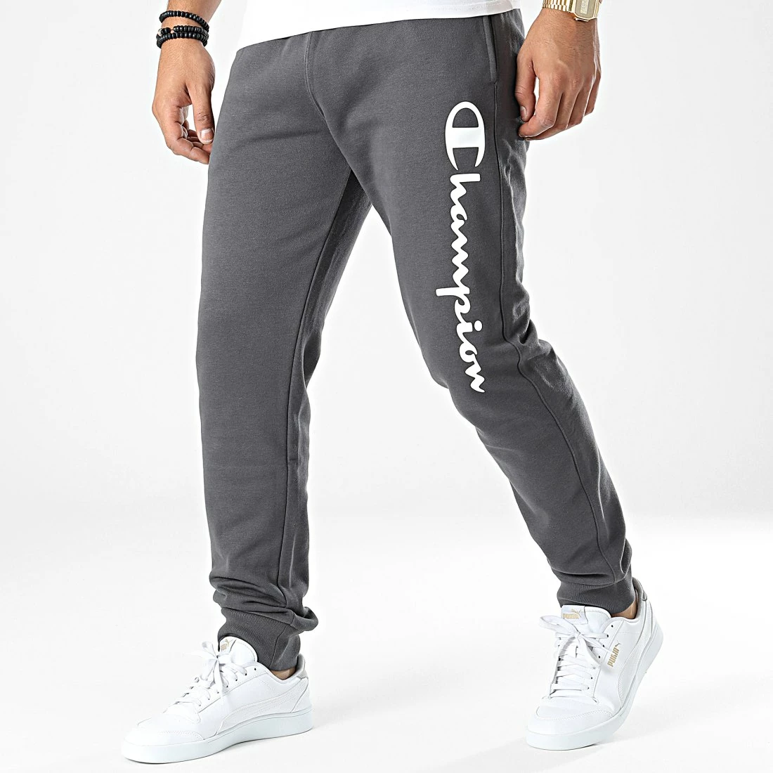 Pantalon Jogging 218336 Gris Anthracite de Champion 3 Pantalon Jogging 218336 Gris Anthracite de Champion
