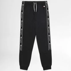 Pantalon Jogging A Bandes Enfant 306114 Noir de Champion