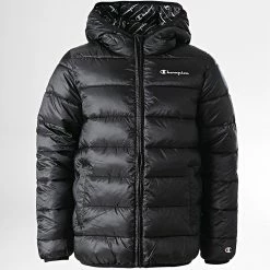 Doudoune Capuche Enfant 306197 Noir de Champion