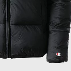 Doudoune Capuche Enfant 306201 Noir de Champion -Champion Soldes champion 334133 306201 KK001 20220907T092335 03