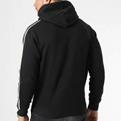 Sweat Capuche A Bandes 217842 Noir de Champion 9 Sweat Capuche A Bandes 217842 Noir de Champion -Champion Soldes champion 334361 217842 KK001 20220831T155457 04