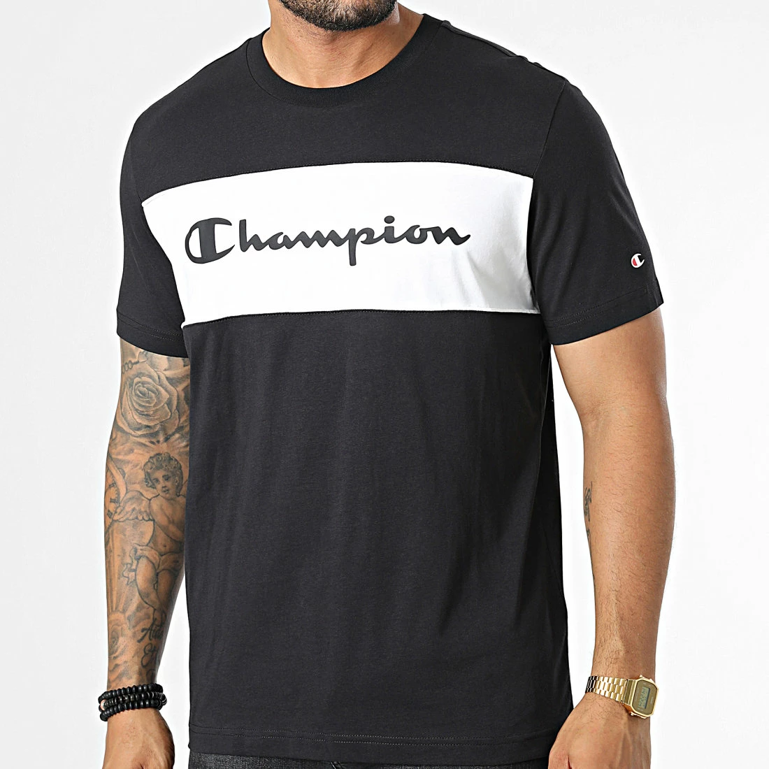 Tee Shirt 217856 Noir de Champion 3 Tee Shirt 217856 Noir de Champion
