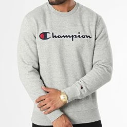 Sweat Crewneck 217859 Gris Chiné de Champion 8 Sweat Crewneck 217859 Gris Chiné de Champion -Champion Soldes champion 336795 217859 EM031 20220916T145428 03