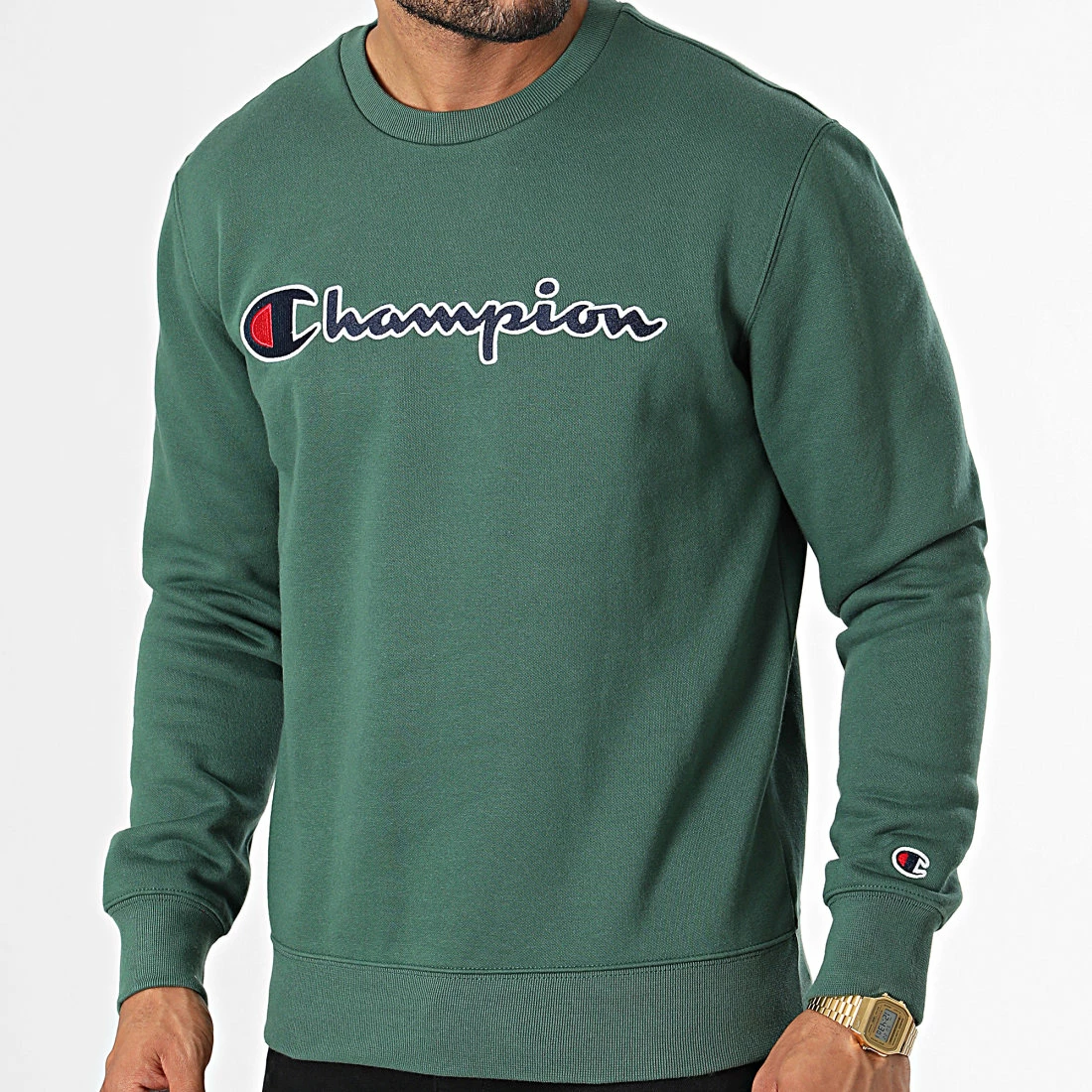 Sweat Crewneck 217859 Vert de Champion 3 Sweat Crewneck 217859 Vert de Champion
