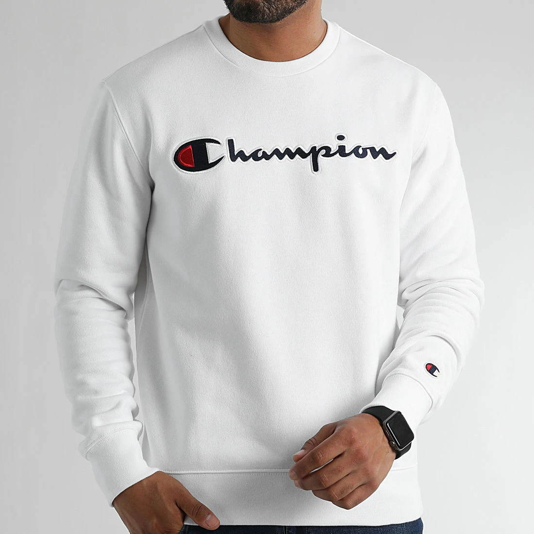 Sweat Crewneck 217859 Blanc de Champion 3 Sweat Crewneck 217859 Blanc de Champion
