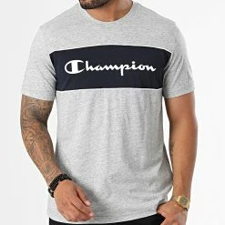 Tee Shirt 217856 Gris Chiné de Champion 8 Tee Shirt 217856 Gris Chiné de Champion -Champion Soldes champion 336908 217856 EM021 20220916T150531 03