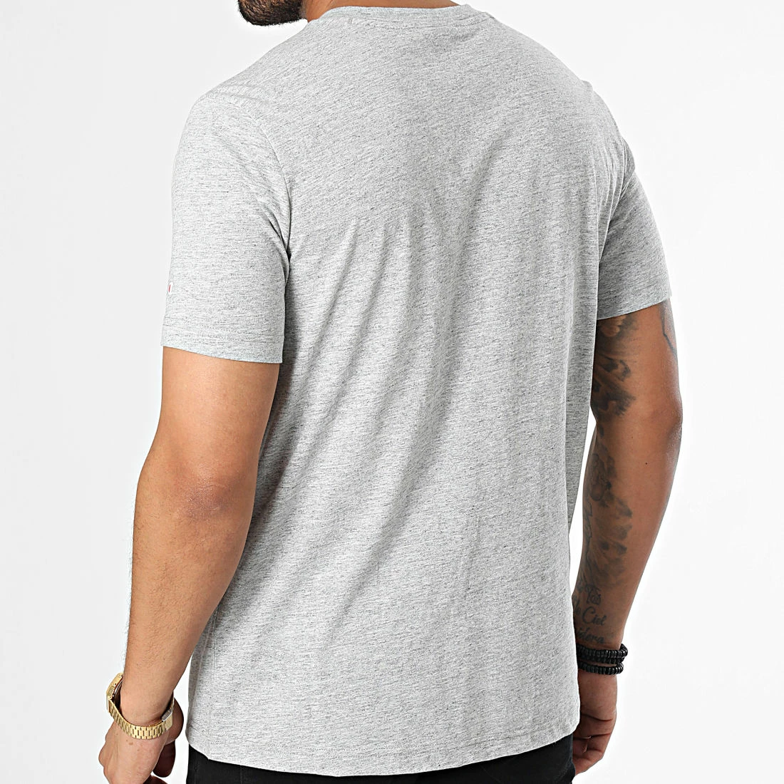 Tee Shirt 217856 Gris Chiné de Champion 6 Tee Shirt 217856 Gris Chiné de Champion – Image 4