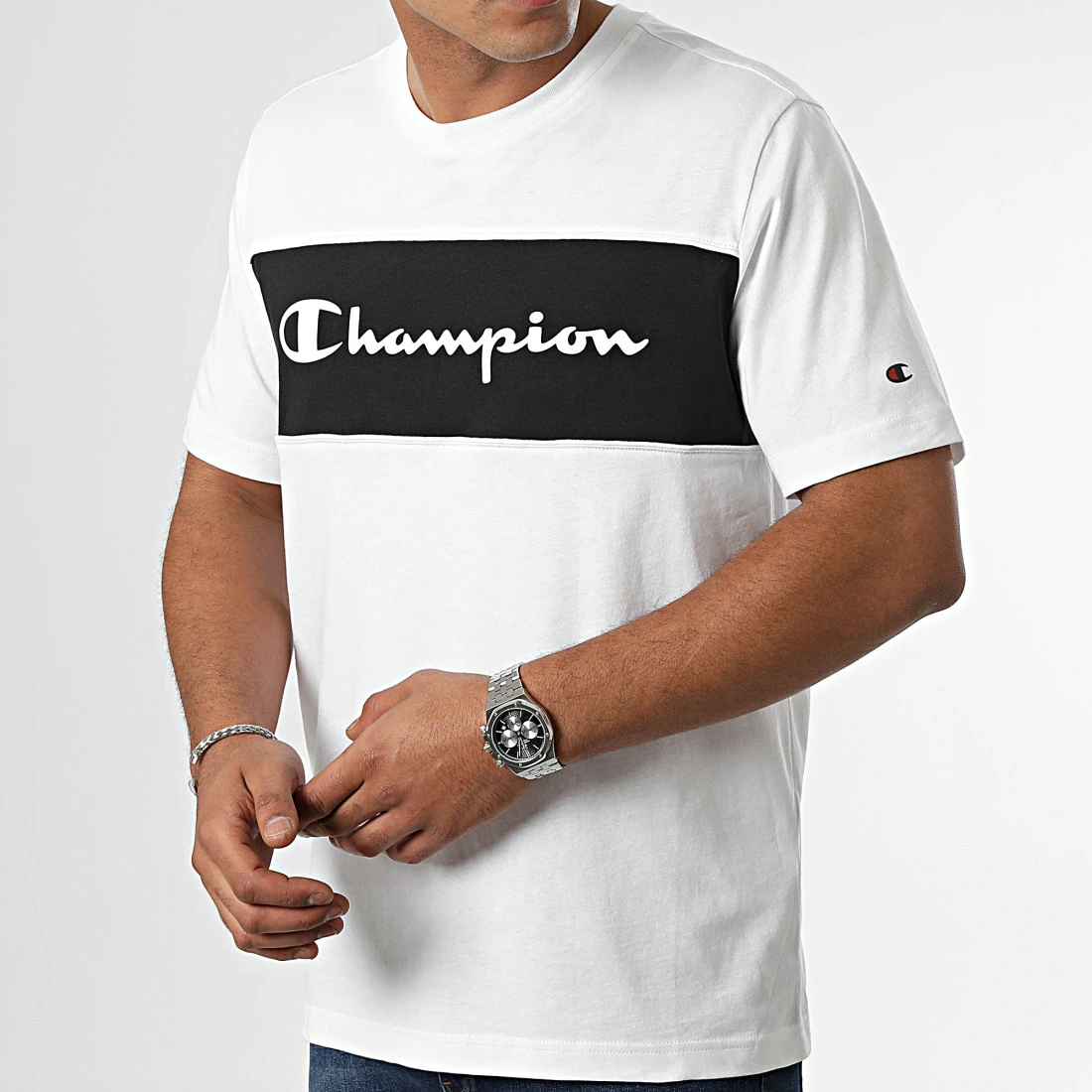 Tee Shirt 217856 Blanc de Champion 5 Tee Shirt 217856 Blanc de Champion – Image 3