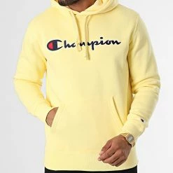 Sweat Capuche 217858 Jaune Clair de Champion 8 Sweat Capuche 217858 Jaune Clair de Champion -Champion Soldes champion 336916 217858 YS105 20220916T145304 03
