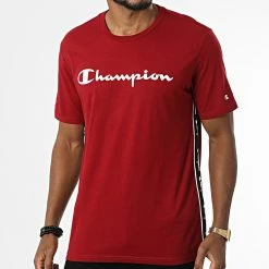 Tee Shirt 217835 Bordeaux de Champion