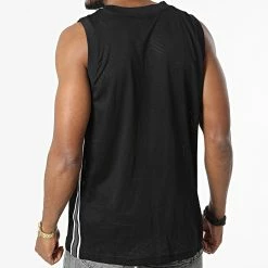 Débardeur A Bandes 217840 Noir de Champion -Champion Soldes champion 337686 217840 KK001 20221003T151213 04