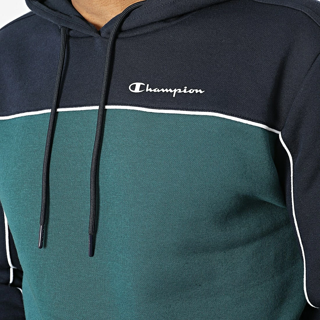 Sweat Capuche 217850 Bleu Marine Bleu Canard de Champion 4 Sweat Capuche 217850 Bleu Marine Bleu Canard de Champion – Image 2