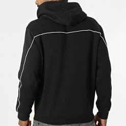 Sweat Capuche 217850 Jaune Noir de Champion -Champion Soldes champion 337690 217850 KK001 20220929T160428 04