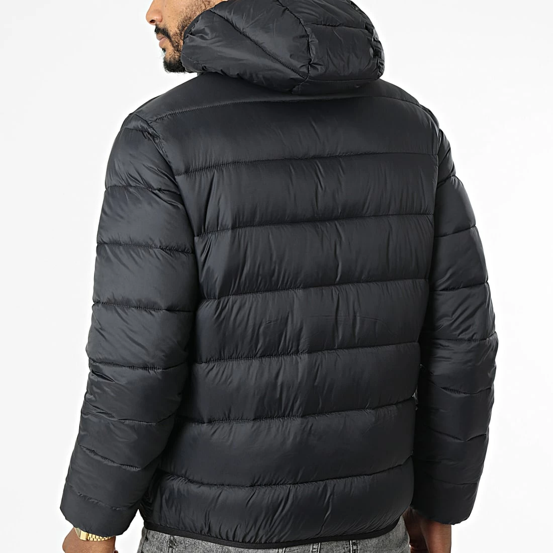 Doudoune Capuche 218077 Noir de Champion 6 Doudoune Capuche 218077 Noir de Champion – Image 4