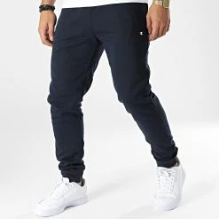 Pantalon Jogging 218341 Bleu Marine de Champion