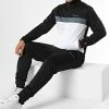 Ensemble Veste Et Pantalon Jogging 218099 Noir Blanc de Champion