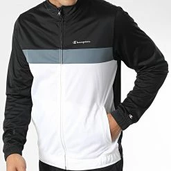 Ensemble Veste Et Pantalon Jogging 218099 Noir Blanc de Champion -Champion Soldes champion 337703 218099 KK001 20221006T155210 03