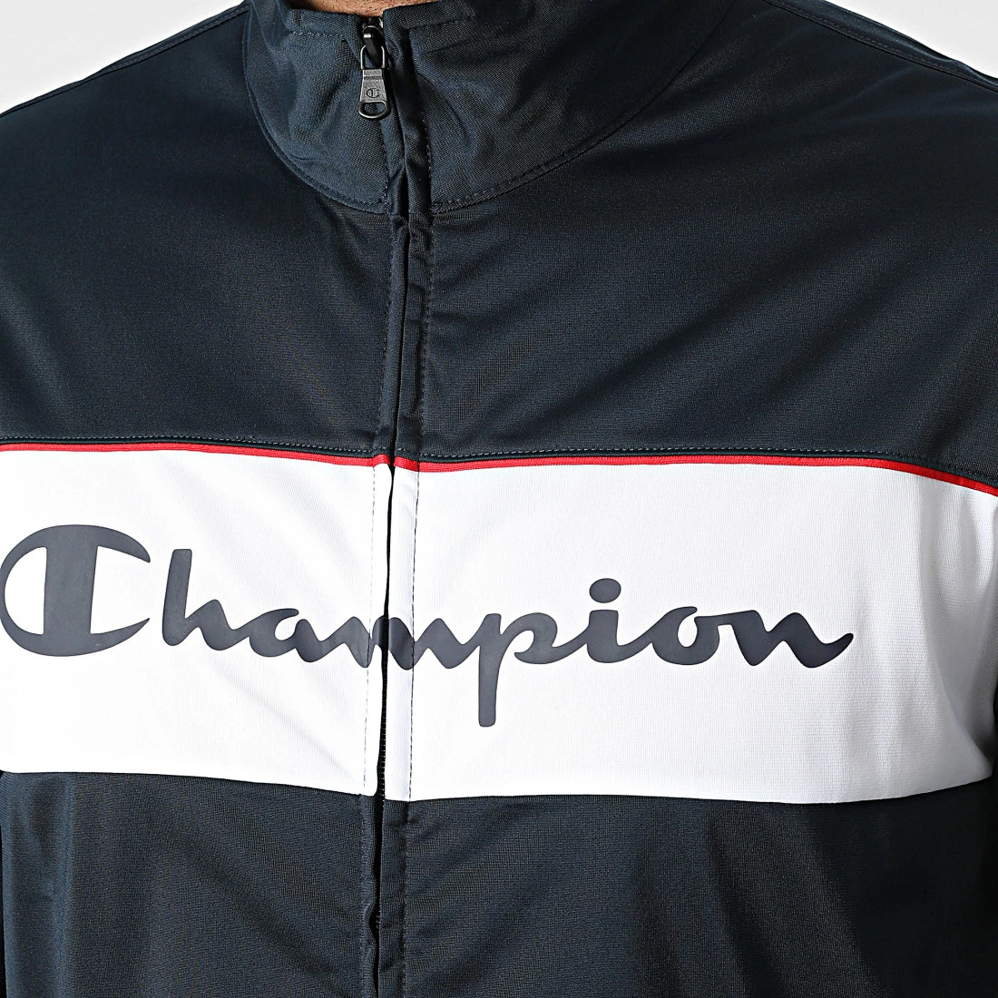 Ensemble Veste Et Pantalon Jogging 218100 Bleu Marine de Champion 4 Ensemble Veste Et Pantalon Jogging 218100 Bleu Marine de Champion – Image 2