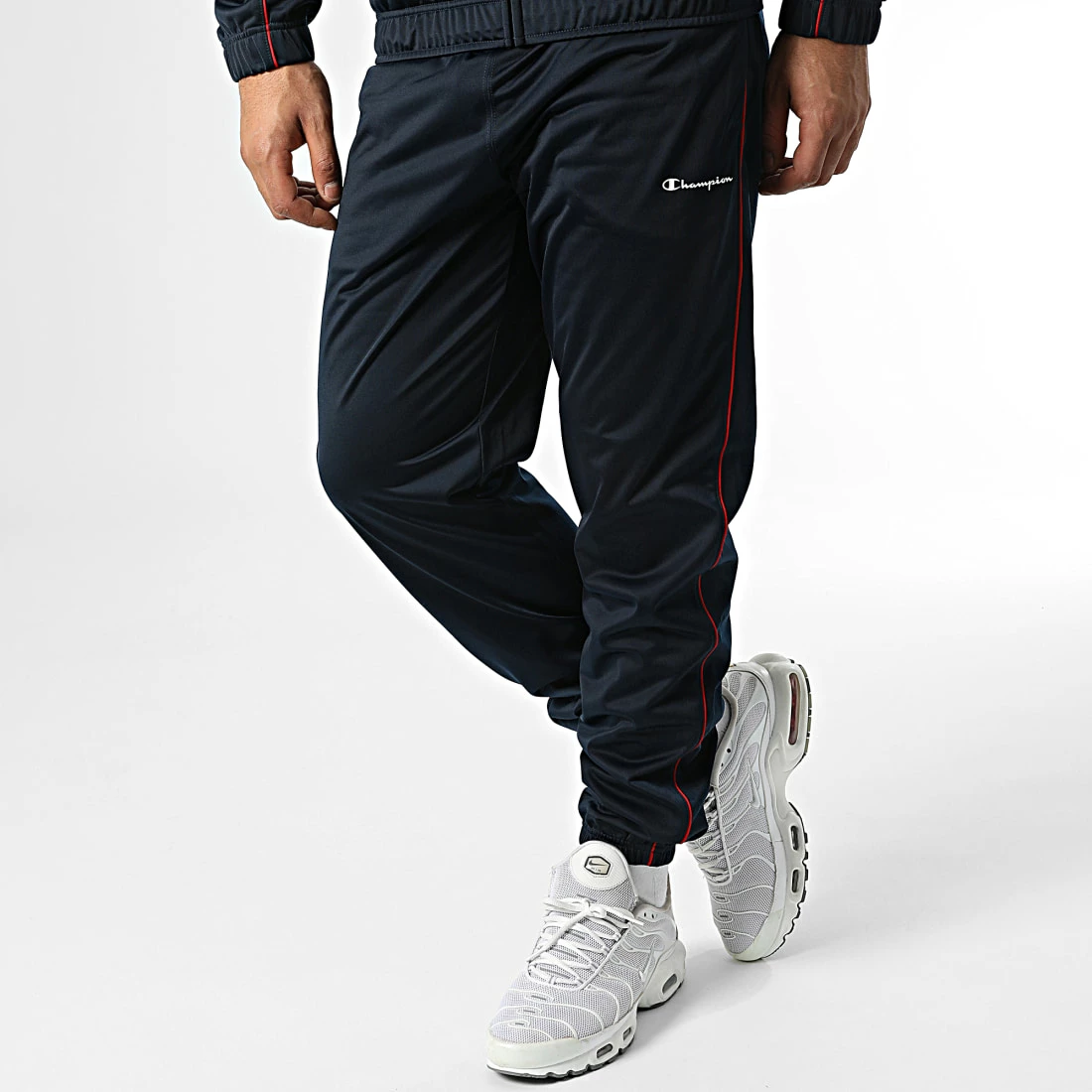 Ensemble Veste Et Pantalon Jogging 218100 Bleu Marine de Champion 6 Ensemble Veste Et Pantalon Jogging 218100 Bleu Marine de Champion – Image 4