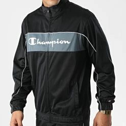 Ensemble Veste Et Pantalon Jogging 218100 Noir de Champion -Champion Soldes champion 337708 218100 KK001 20221007T151130 03