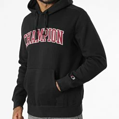 Sweat Capuche 217876 Noir de Champion 8 Sweat Capuche 217876 Noir de Champion -Champion Soldes champion 339300 217876 KK001 20220929T160320 03