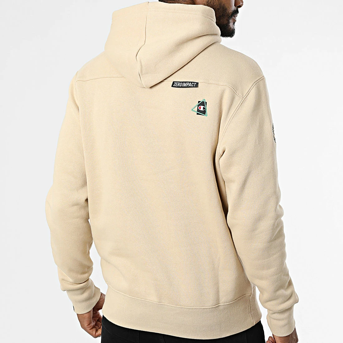Sweat Capuche 217873 Beige de Champion 6 Sweat Capuche 217873 Beige de Champion – Image 4